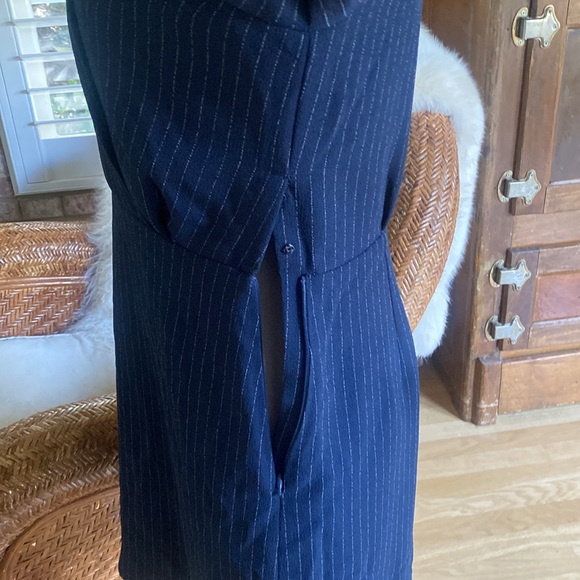 MM LAFLEUR PINSTRIPE DRESS 4 - Picture 7 of 9